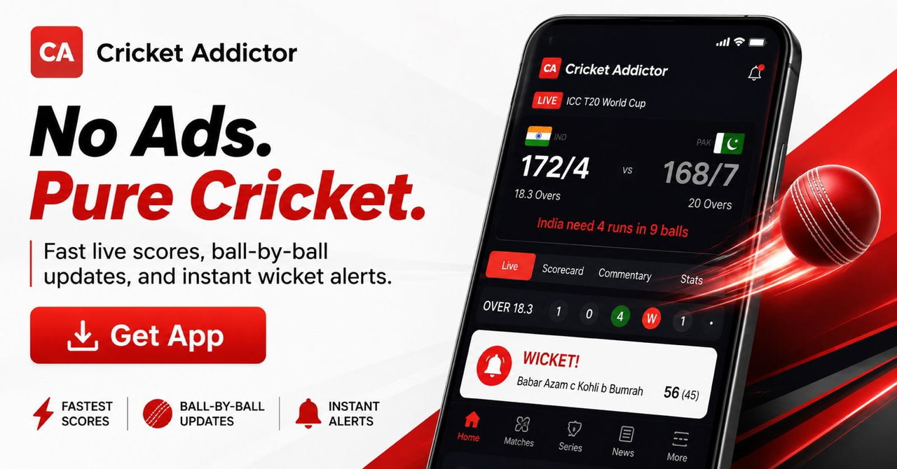 Cricket Addictor - Fastest Live Score on Google Play