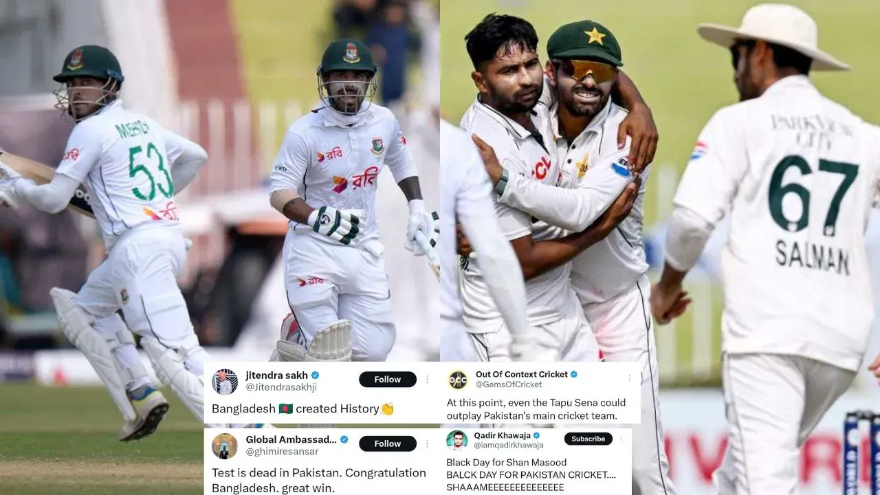 Bangladesh won historic Test series against Pakistan