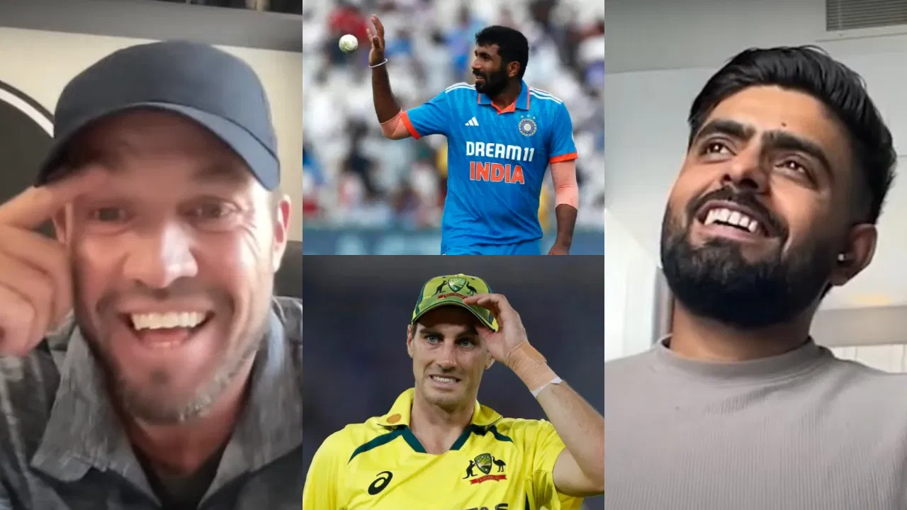 AB de Villiers, Pat Cummins, Jasprit Bumrah and Babar Azam