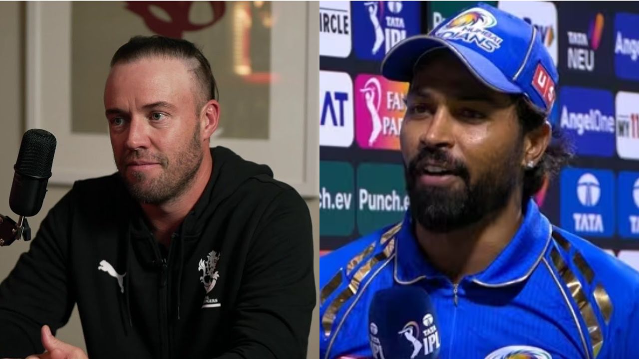 AB de Villiers and Hardik Pandya