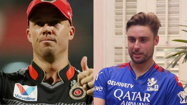 AB de Villiers and Will Jacks