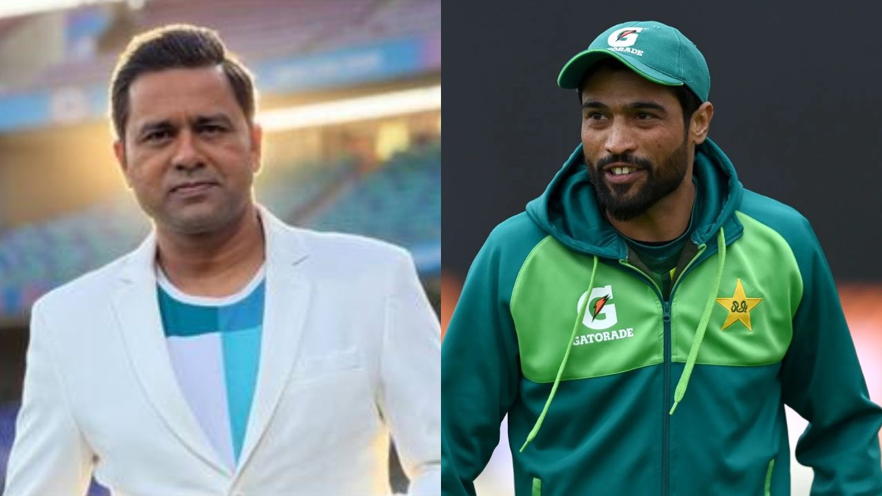 Aakash Chopra and Mohammad Amir