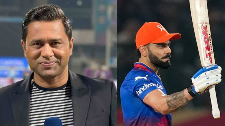 Aakash Chopra and Virat Kohli