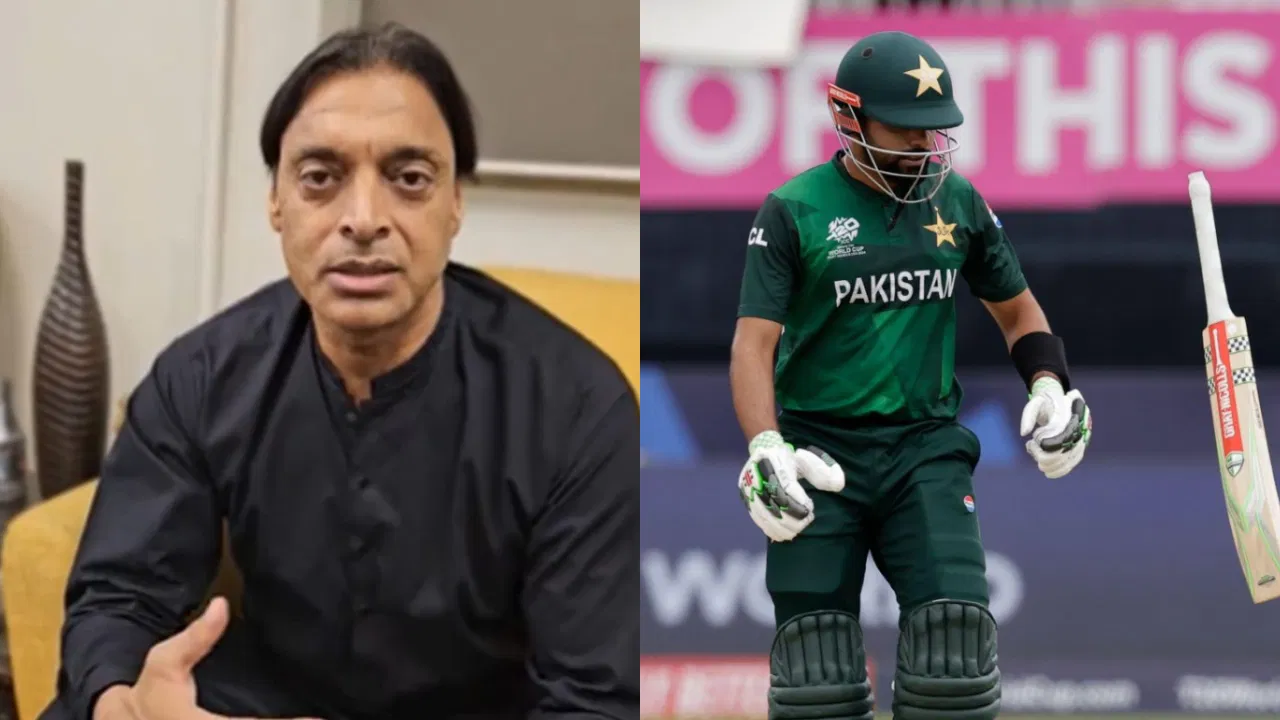 Shoaib Akhtar and Babar Azam