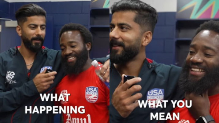 Ali Khan and Aaron Jones