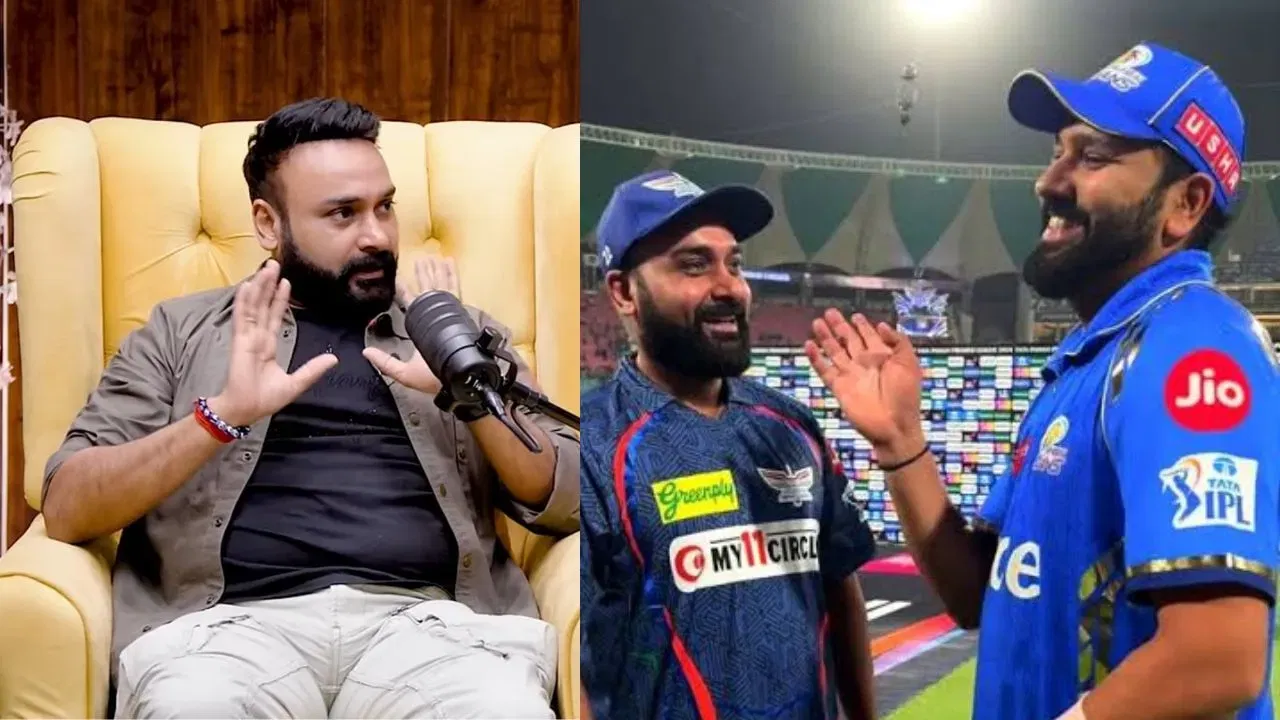 Amit Mishra cheekily accuses Rohit Sharma of age fudging