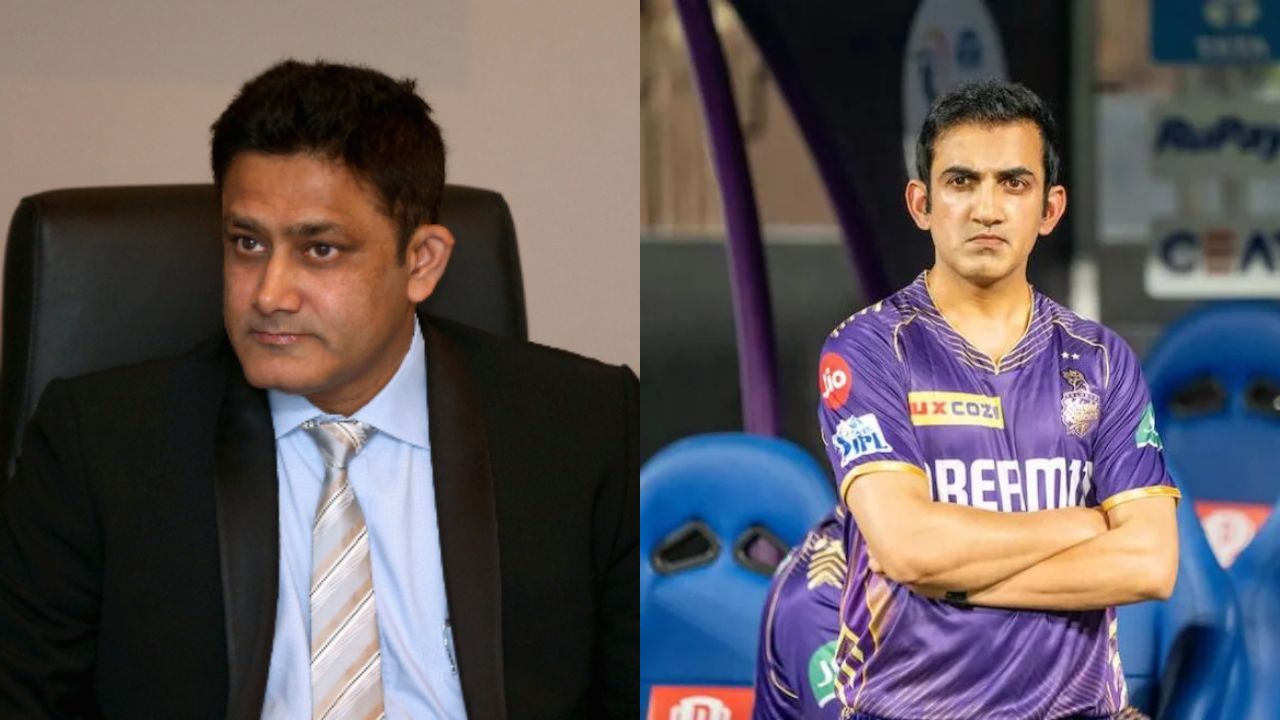 Anil Kumble Gautam Gambhir