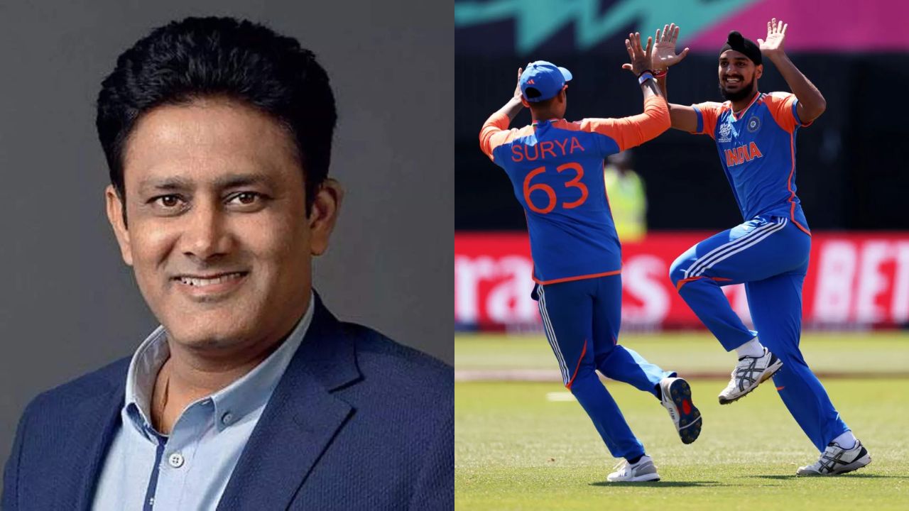 Anil Kumble and Arshdeep Singh