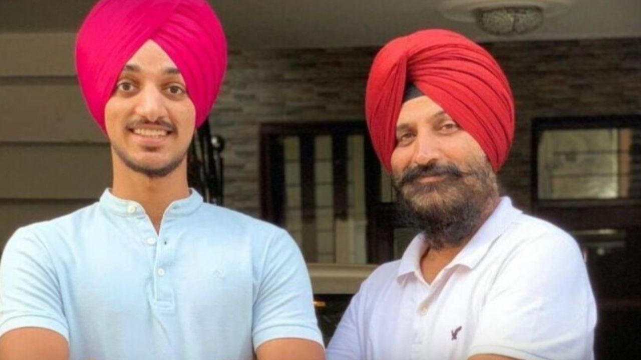 Arshdeep Singh and his father