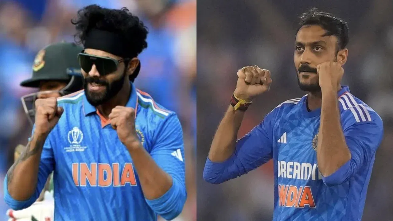 Axar Patel and Ravindra Jadeja