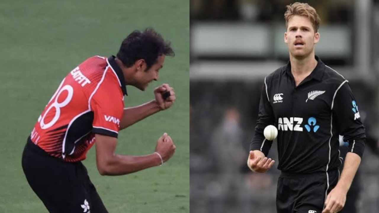 Ayush Shukla and Lockie Ferguson