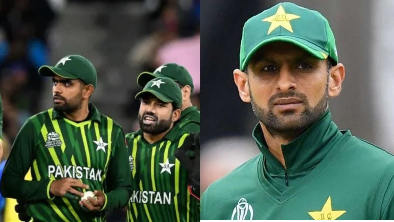 Babar Azam, Mohammad Rizwan and Shoaib Malik