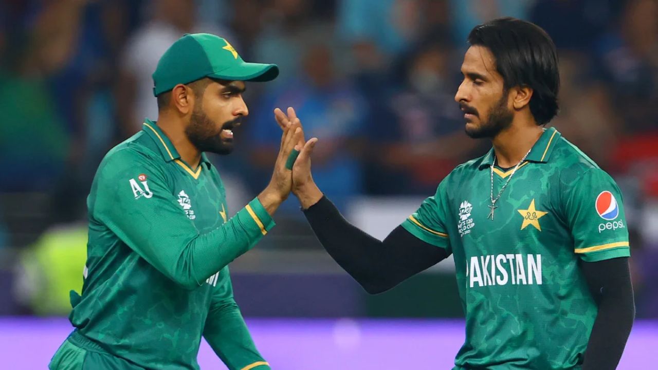 Babar Azam and Hasan Ali