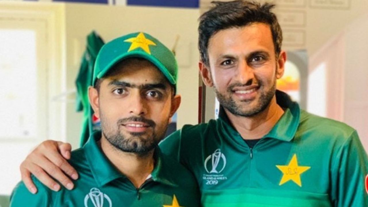 Shoaib Malik and Babar Azam