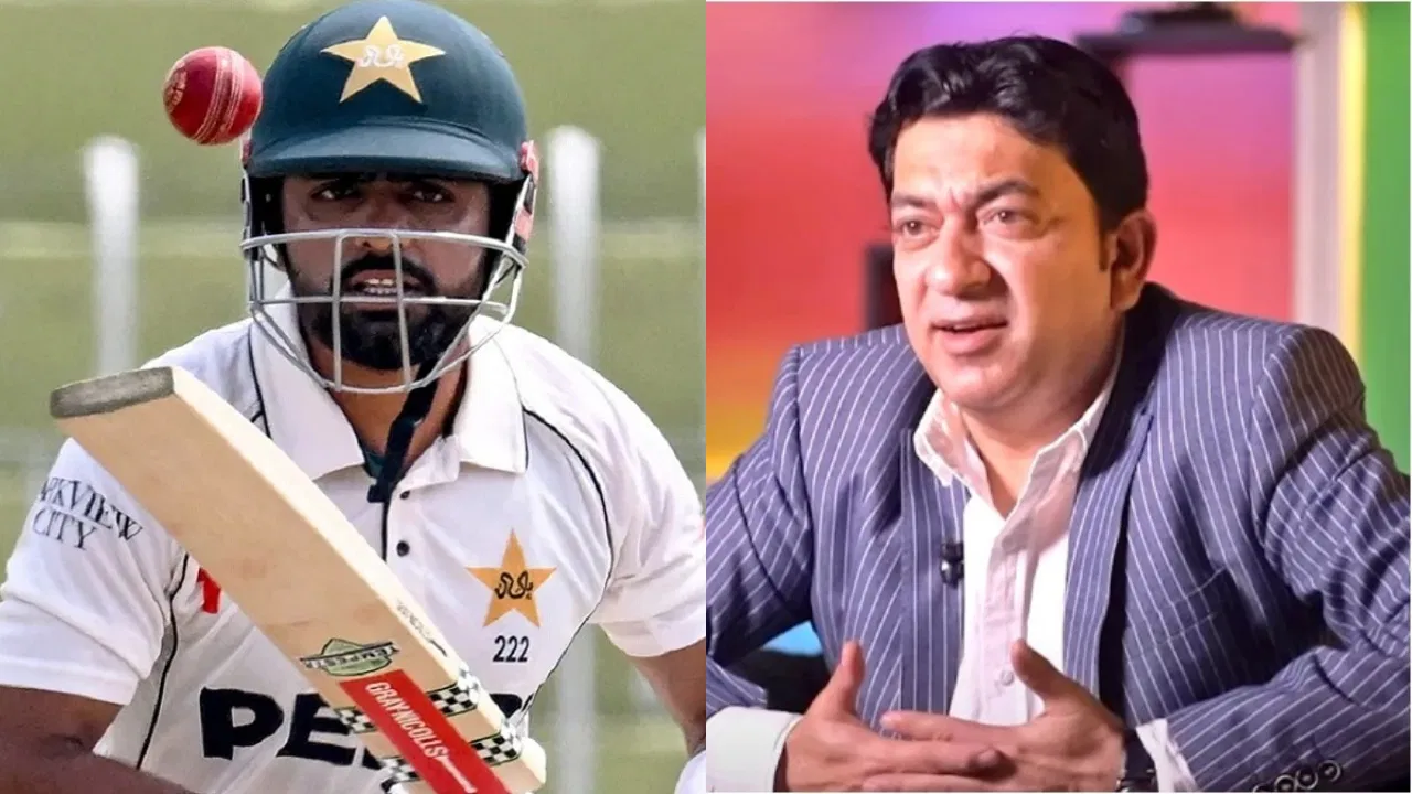 Babar Azam and Hasan Raza