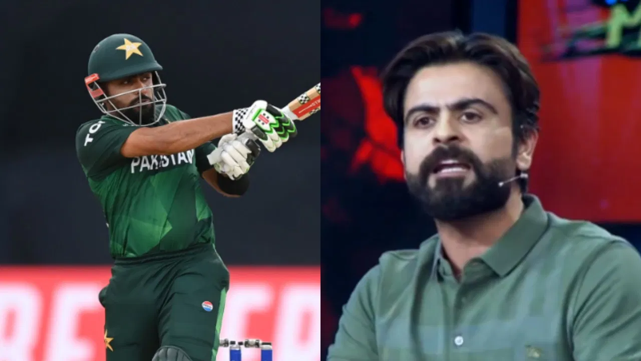 Babar Azam and Ahmed Shehzad