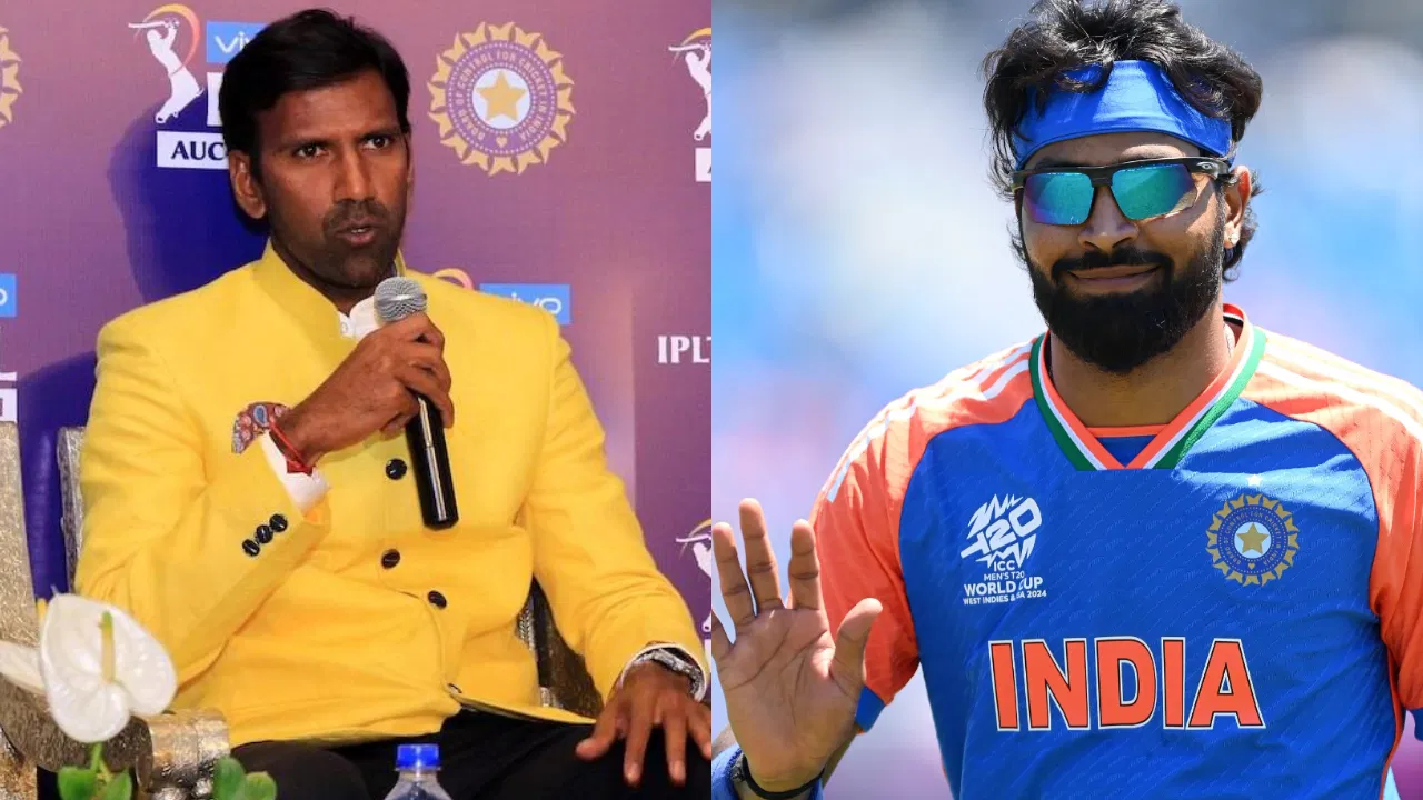 Lakshmipathy Balaji and Hardik Pandya