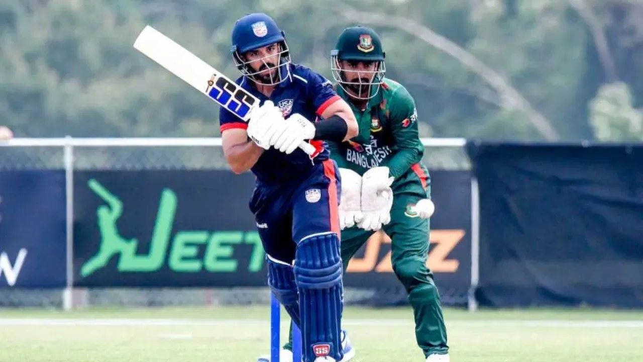 USA vs Bangladesh warm-up game abandoned as severe storm leaves stadium in a mess one week before T20 World Cup