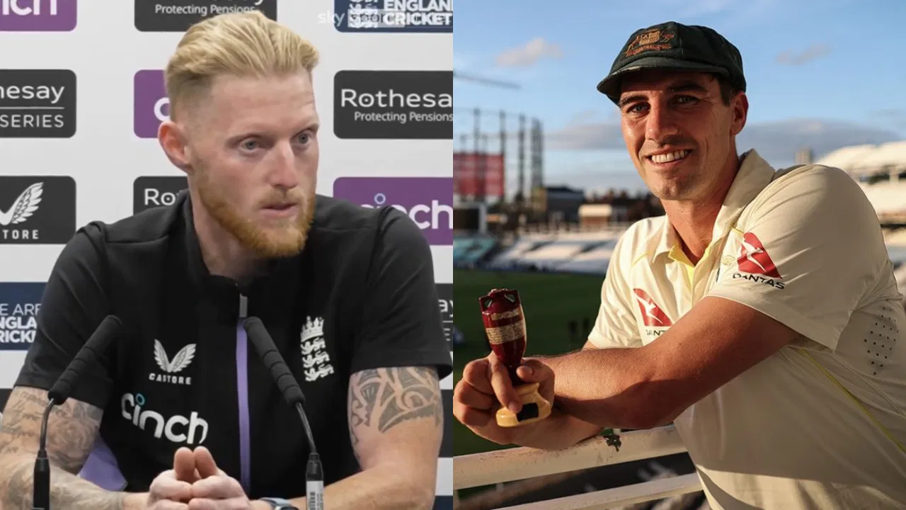 Ben Stokes and Pat Cummins