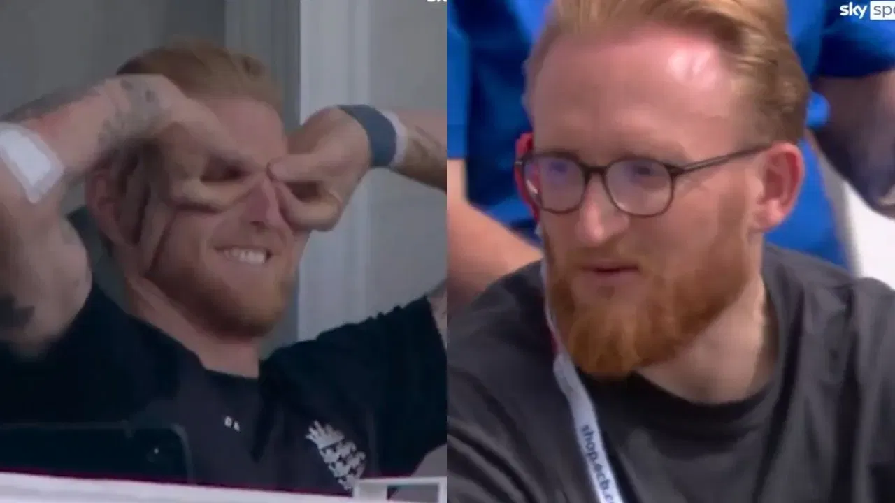 Ben Stokes spots his look alike