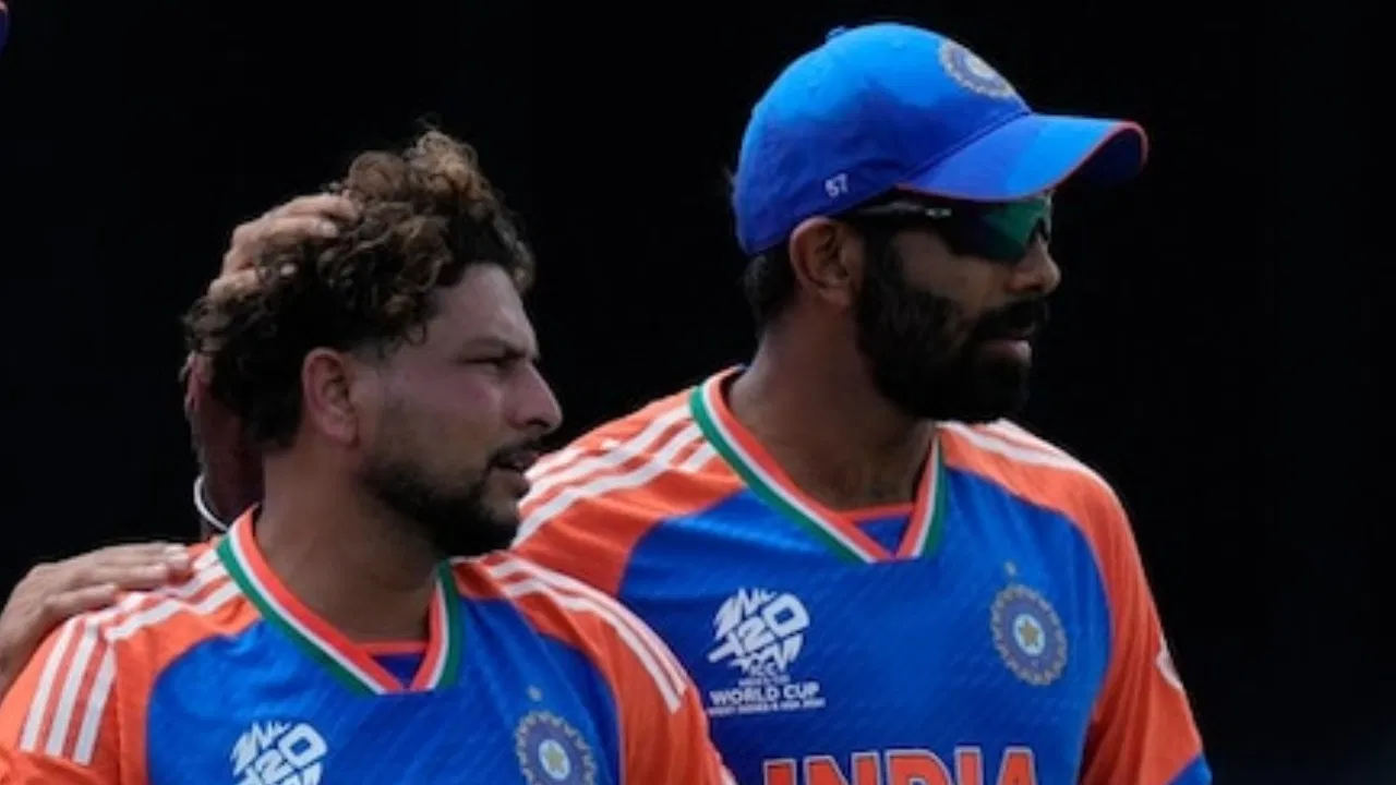 Kuldeep Yadav and Jasprit Bumrah