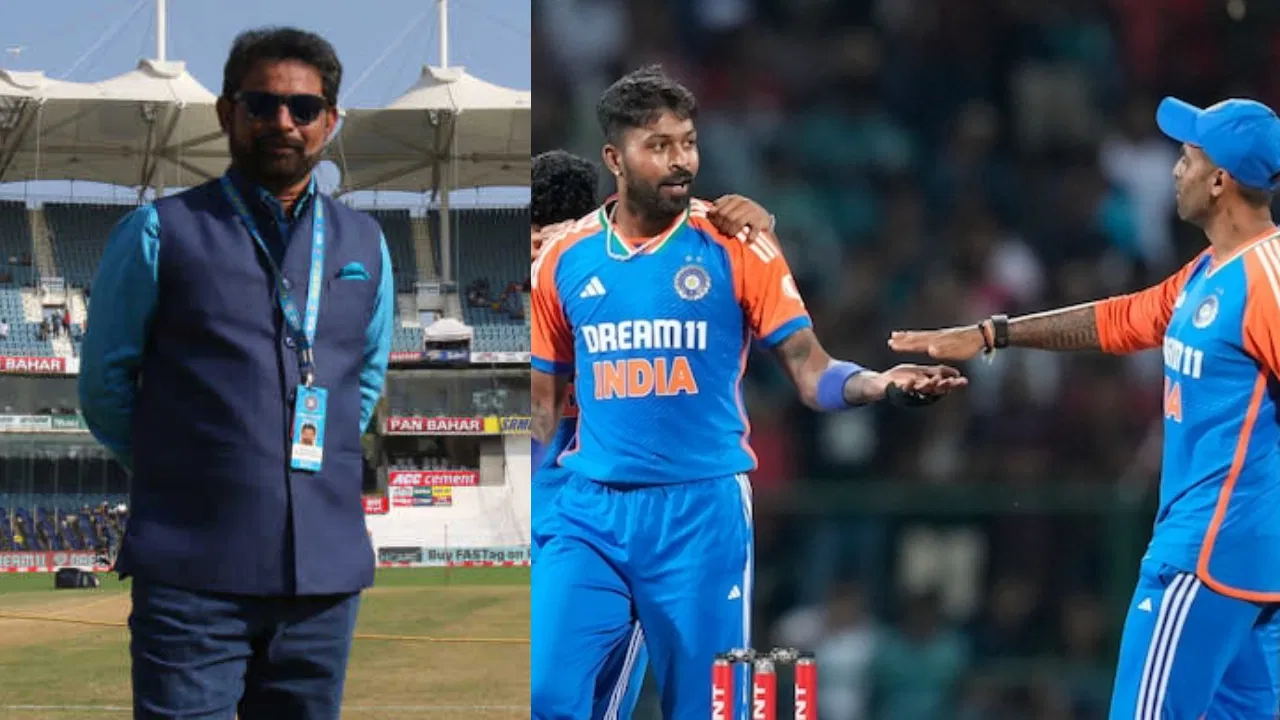 Chetan Sharma, Suryakumar Yadav and Hardik Pandya