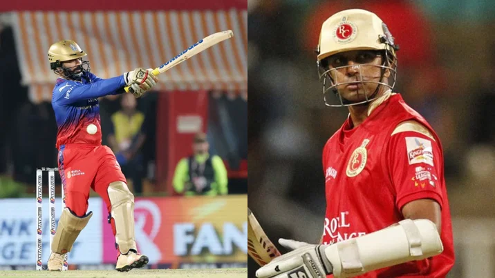 Dinesh Karthik and Rahul Dravid