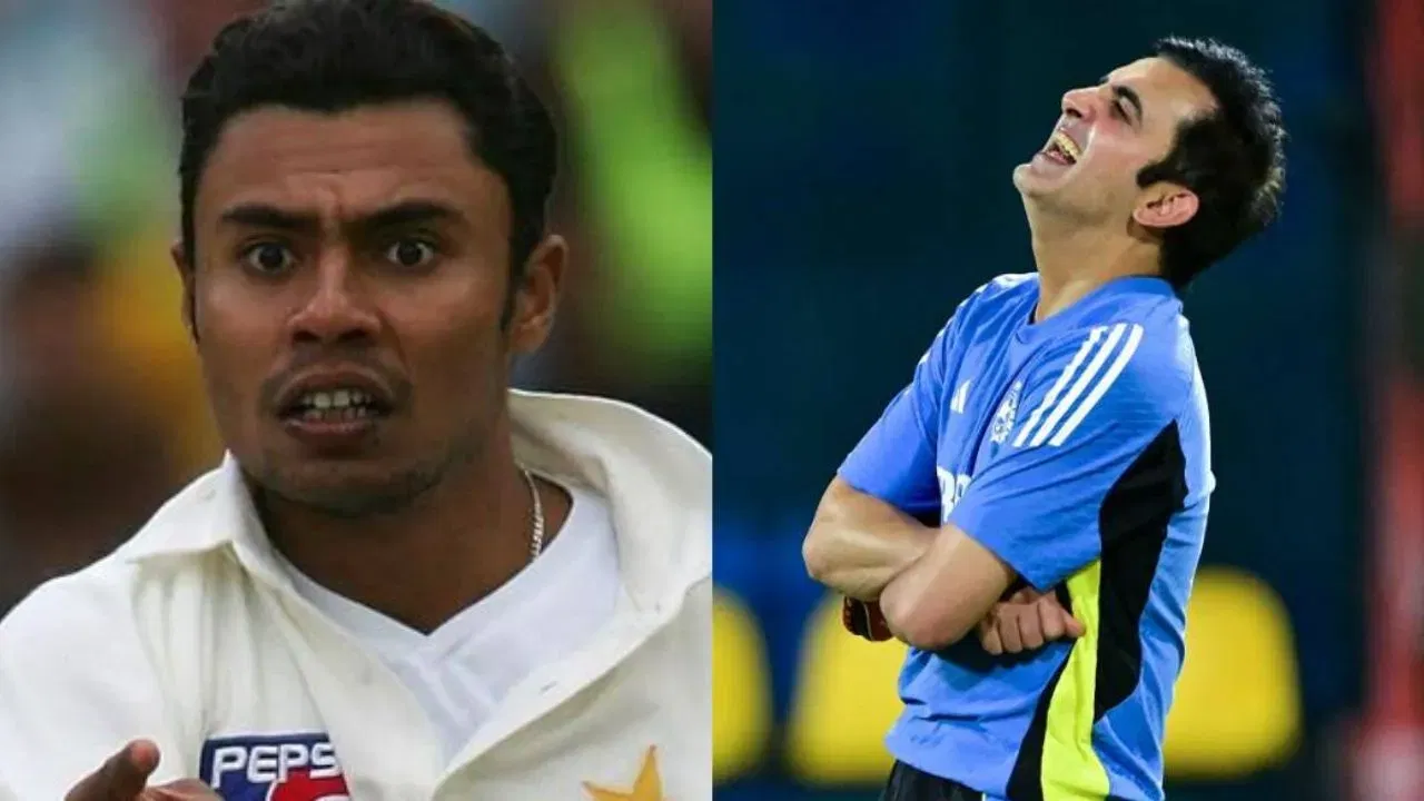 Danish Kaneria, Gautam Gambhir