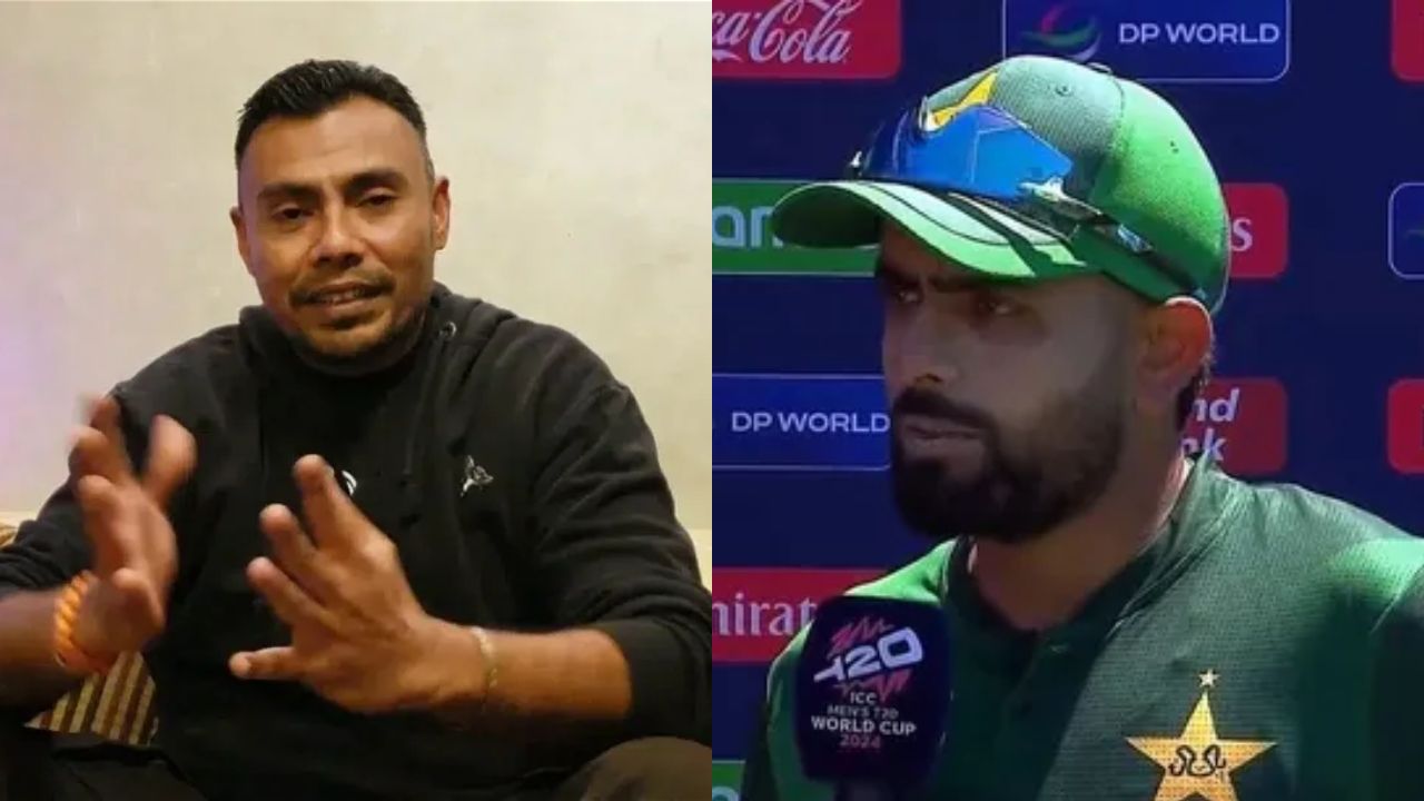 Danish Kaneria and Babar Azam