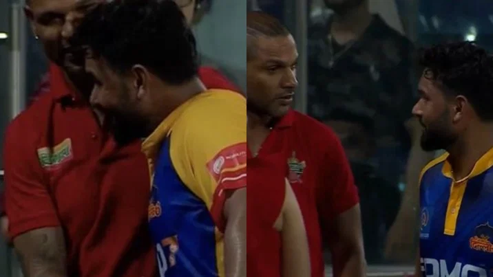 Shikhar Dhawan and Rishabh Pant