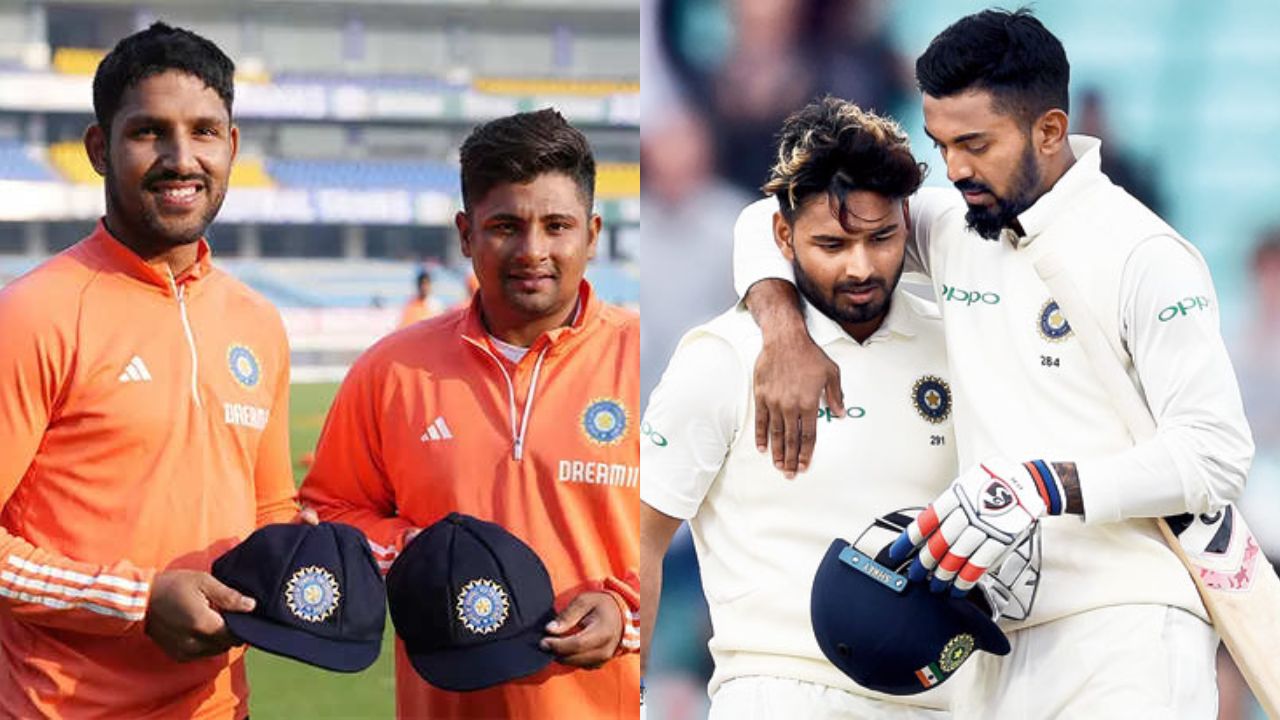 Dhruv Jurel Sarfaraz Khan Rishabh Pant KL Rahul