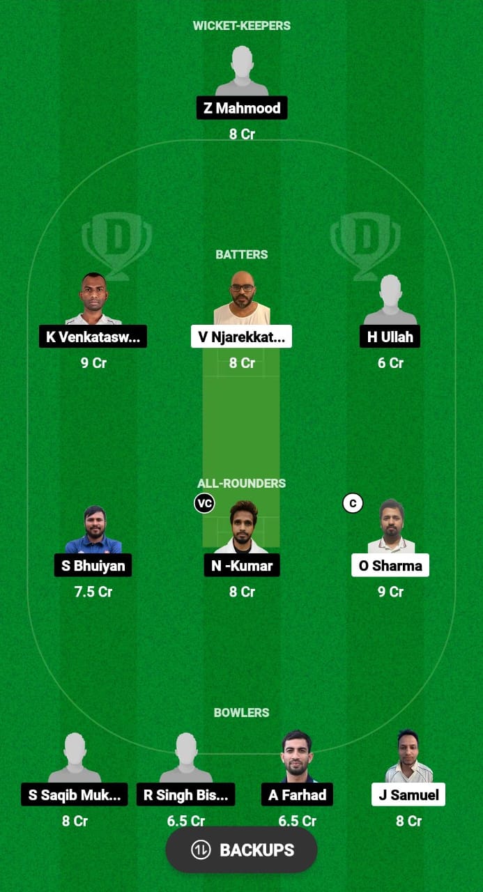 MCC vs BCC Dream11 Prediction Fantasy Cricket Tips Dream11 Team ECS T10 Czechia 