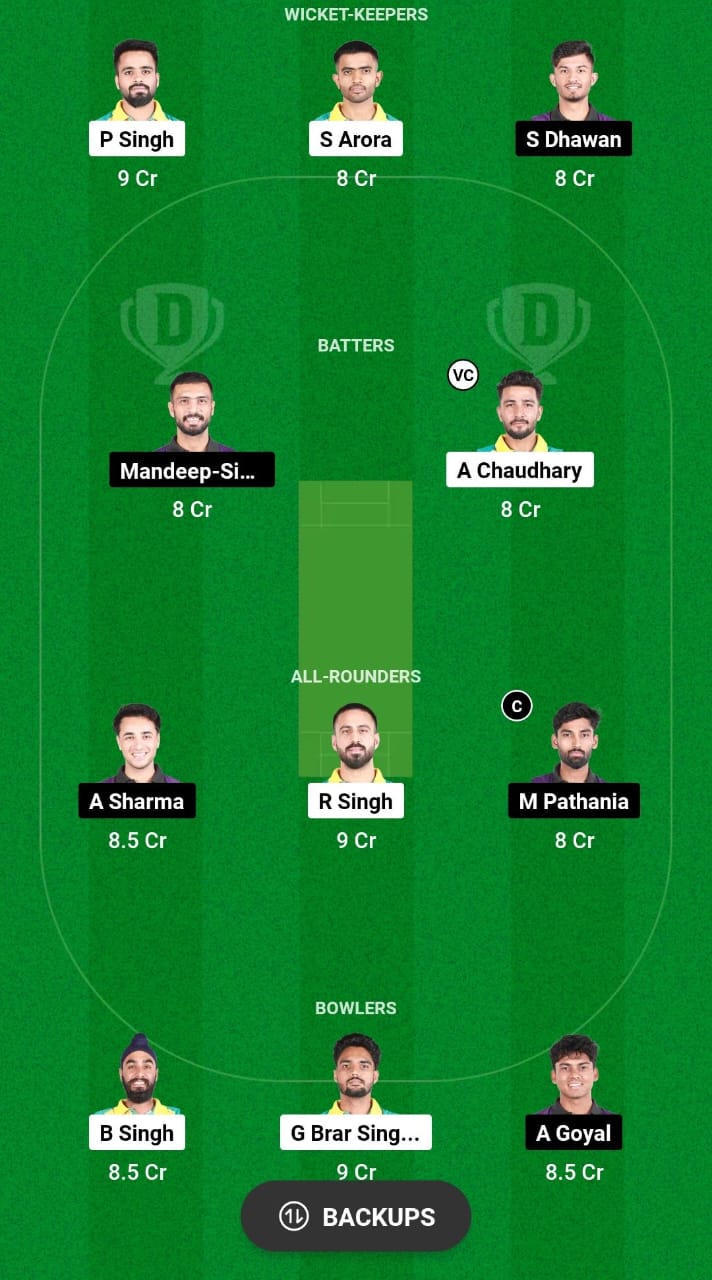 TDS vs AKK Dream11 Prediction Fantasy Cricket Tips Dream11 Team Sher-E-Punjab T20 2024 