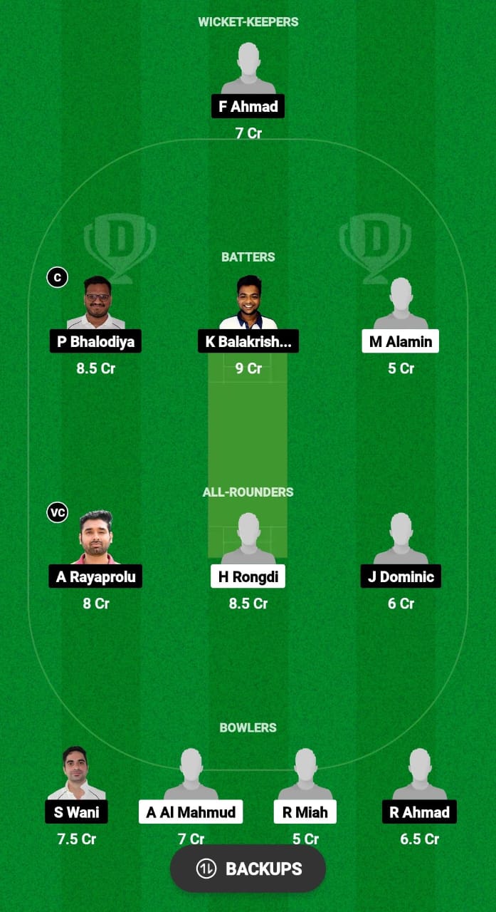 PRD vs SPT Dream11 Prediction 