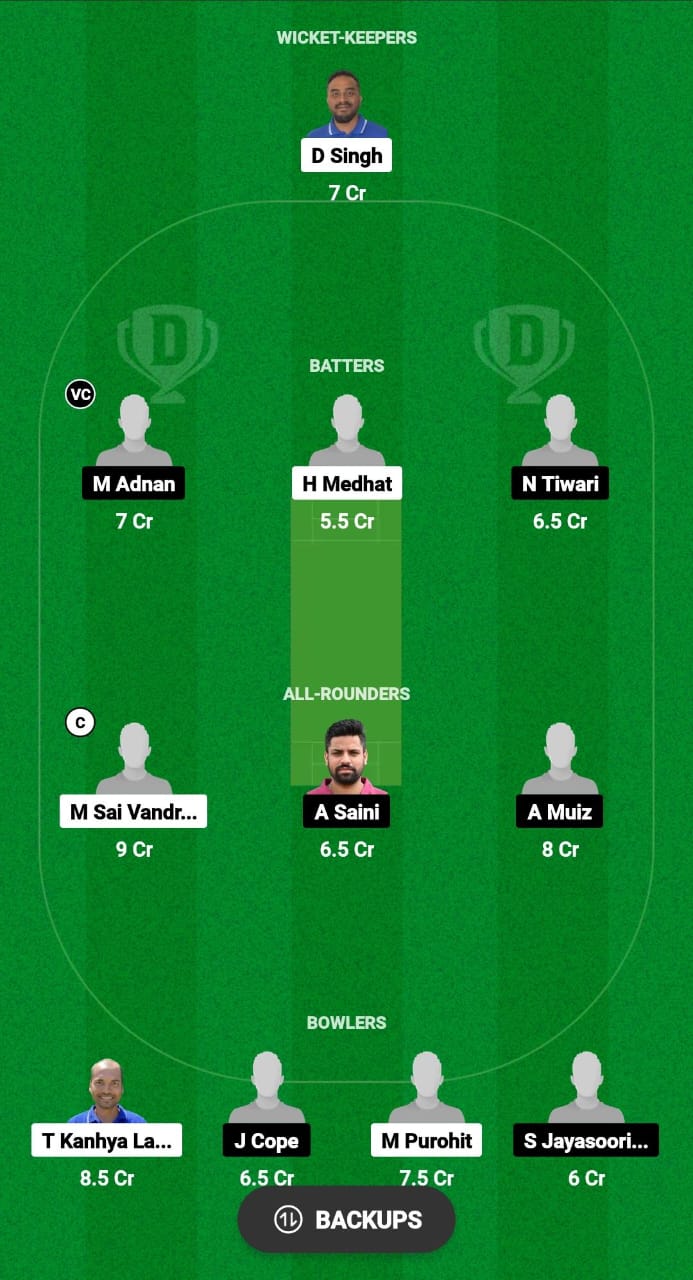 PRB vs VCC Dream11 Prediction 