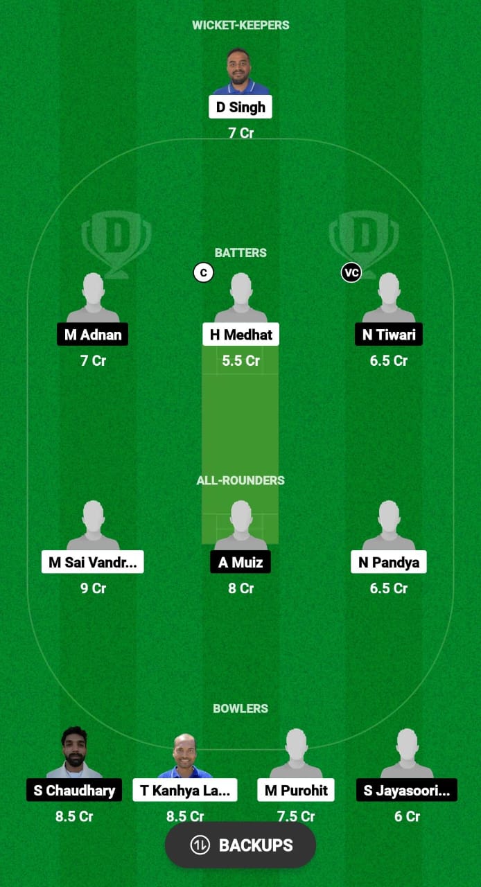 PRB vs VCC Dream11 Prediction 