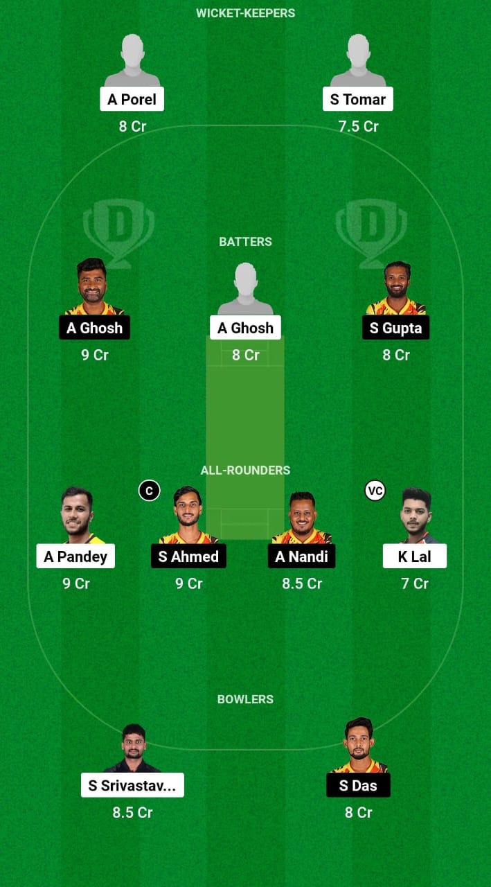 LSKT vs SRT Dream11 Prediction Fantasy Cricket Tips Dream11 Team Bengal T20 Pro League 2024 