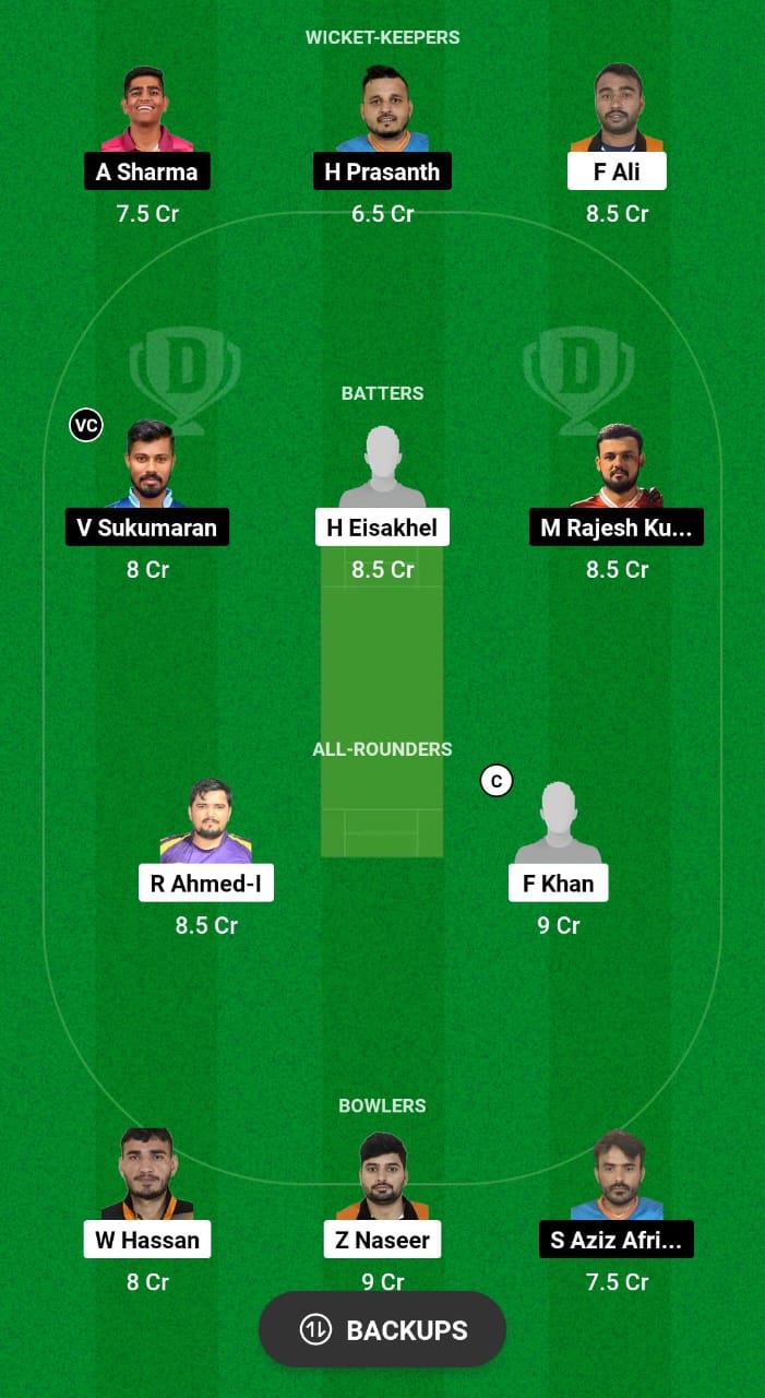 DDD vs SVDJ Dream11 Prediction 