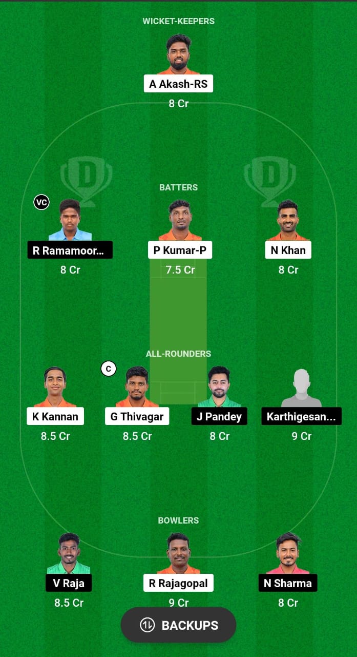 ROY vs SMA Dream11 Prediction 