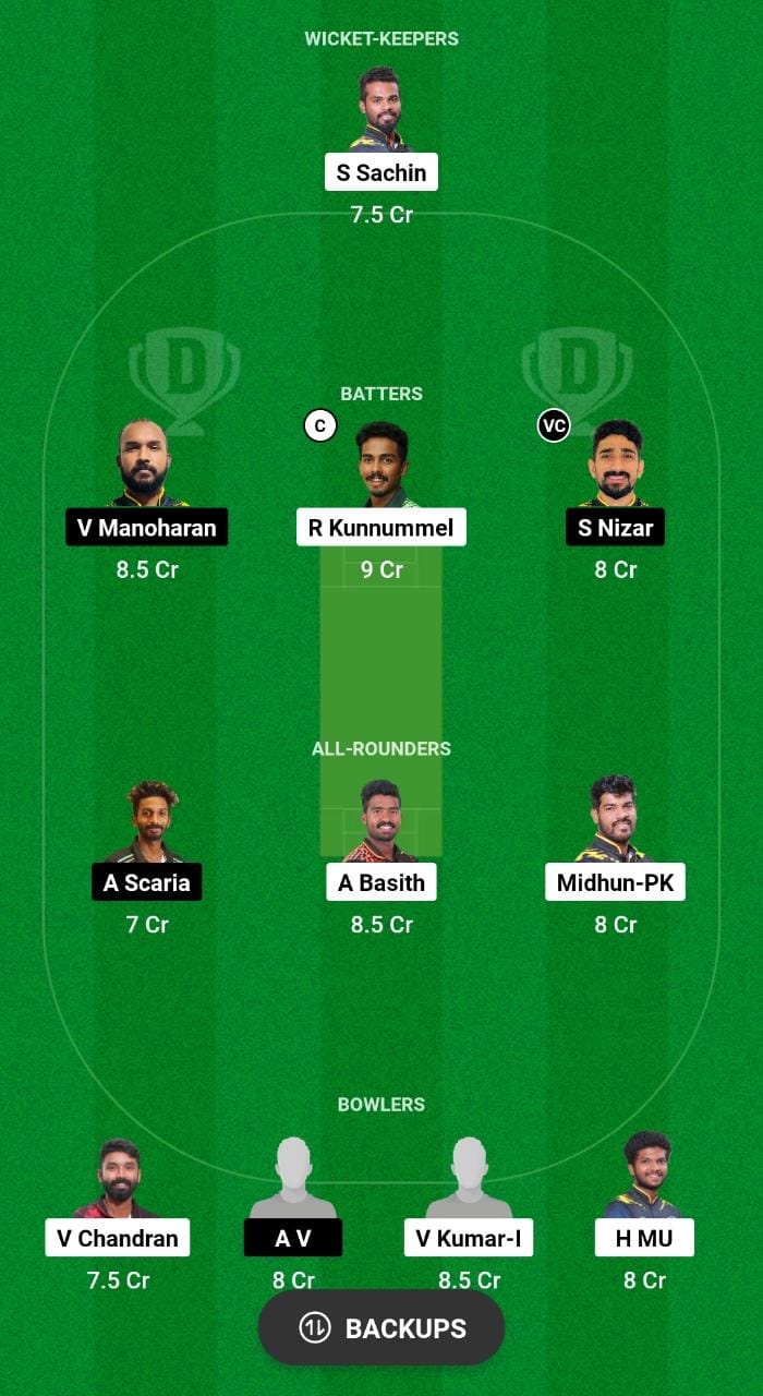 ROY vs EAG Dream11 Prediction 