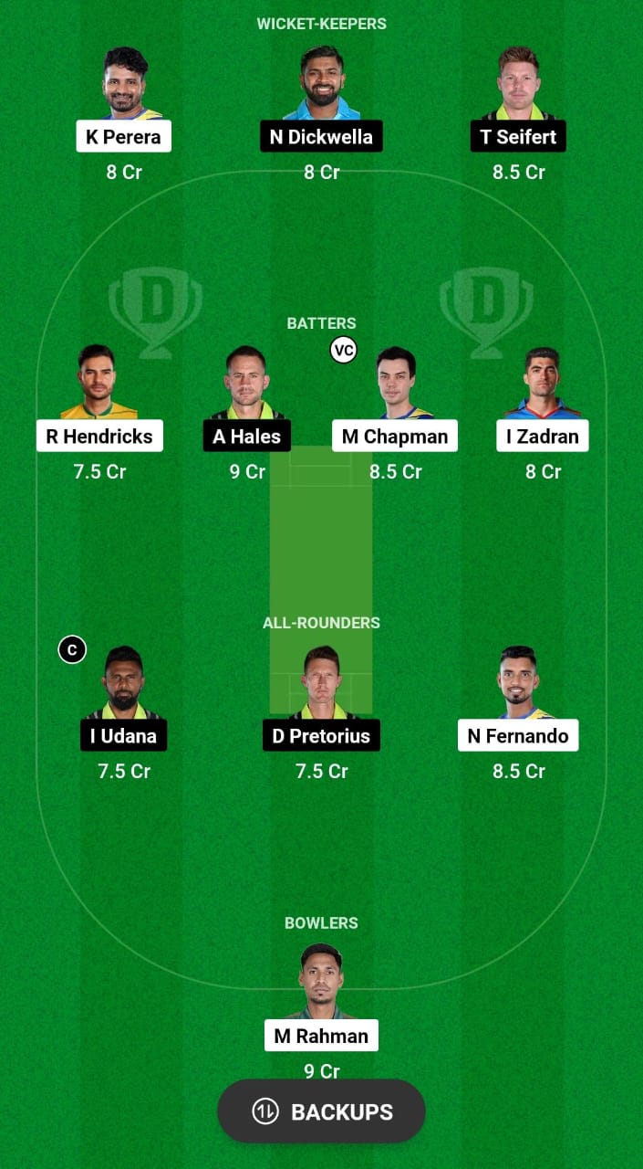 DS vs GM Dream11 Prediction 