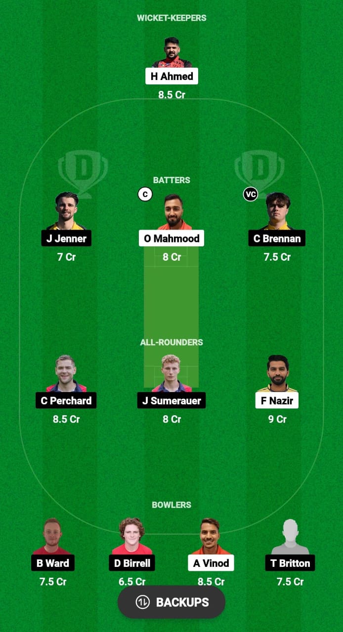 CHE vs JER Dream11 Prediction 