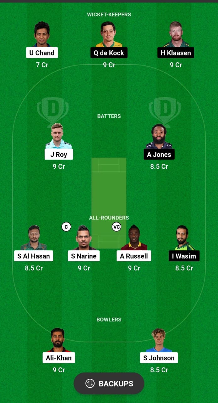 LAS vs SEA Dream11 Prediction 