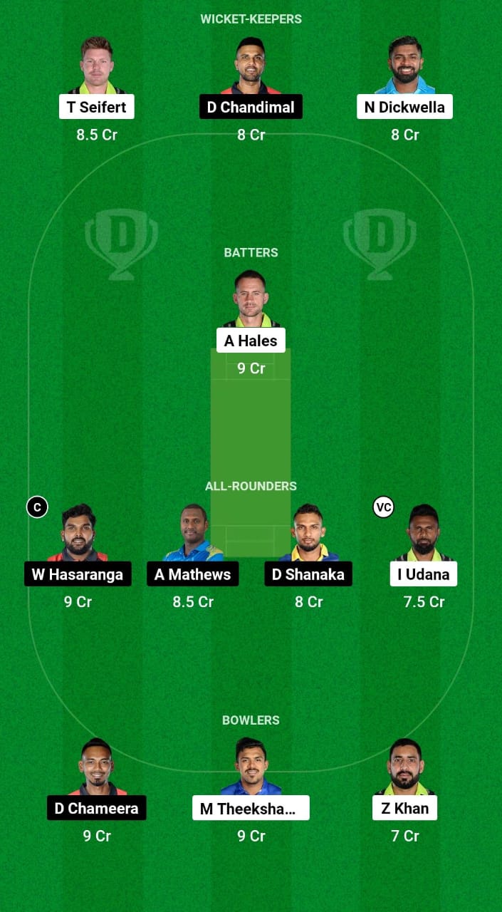 GM vs KFL Dream11 Prediction 