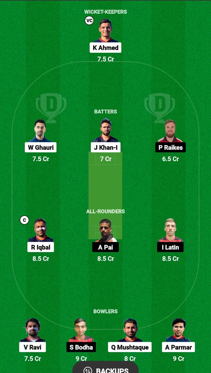 NOR vs GIB Dream11 Prediction 