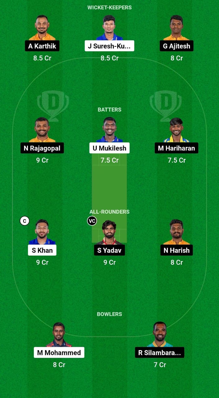 LKK vs NRK Dream11 Prediction 