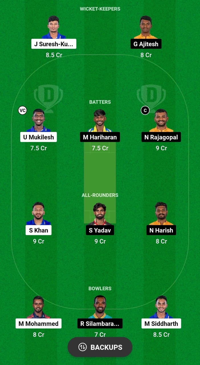 LKK vs NRK Dream11 Prediction 