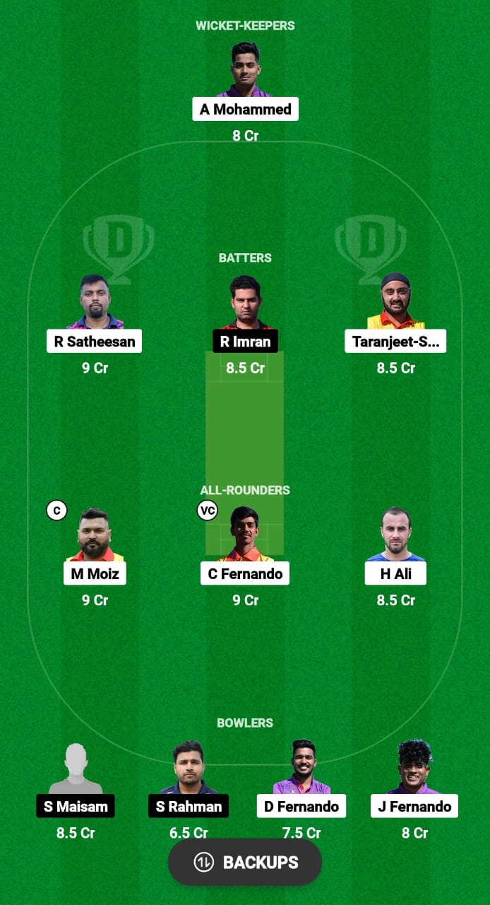 ROM vs POR Dream11 Prediction 