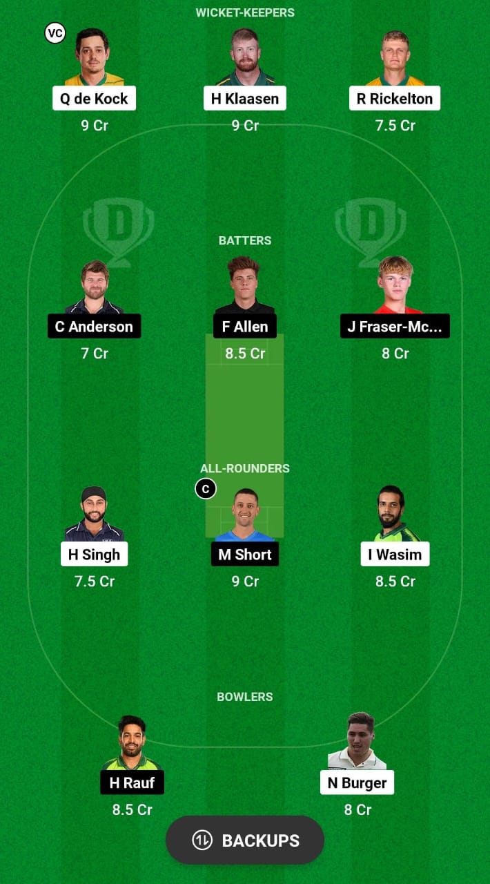 SEA vs SF Dream11 Prediction Fantasy Cricket Tips Dream11 Team MLC 2024 