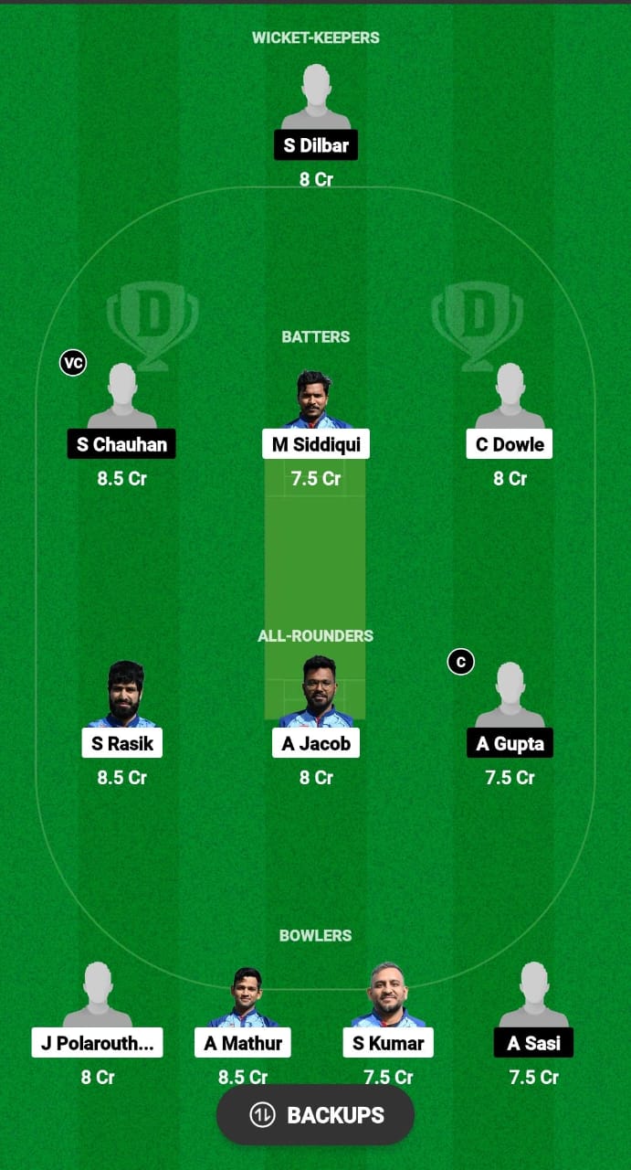 COB vs REA Dream11 Prediction Fantasy Cricket Tips Dream11 Team ECS T10 Hungary 2024